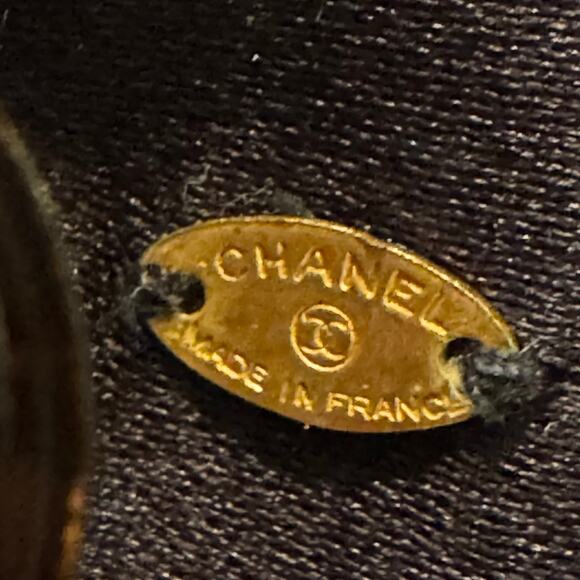 Chanel Vintage Camellia Bow Fabric Barrette 1980s Authentic CoA - Picture 4 of 5